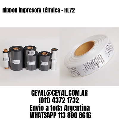Ribbon impresora térmica - HL72