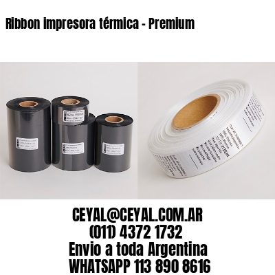 Ribbon impresora térmica – Premium