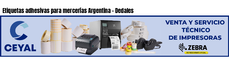 Etiquetas adhesivas para mercerías Argentina - Dedales