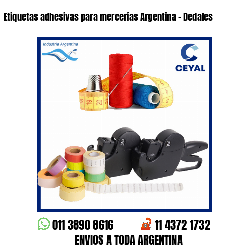 Etiquetas adhesivas para mercerías Argentina – Dedales