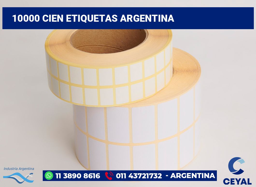 10000 Cien etiquetas argentina
