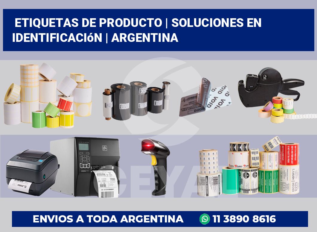 Etiquetas de producto | Soluciones en identificación | Argentina