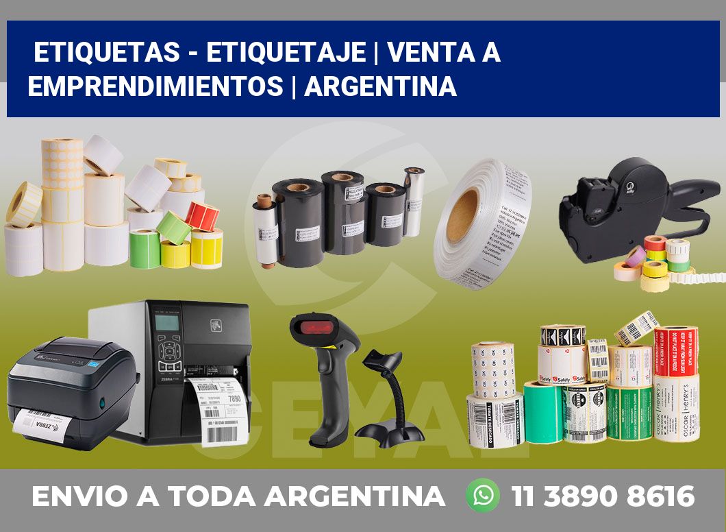 Etiquetas – etiquetaje | Venta a emprendimientos | Argentina