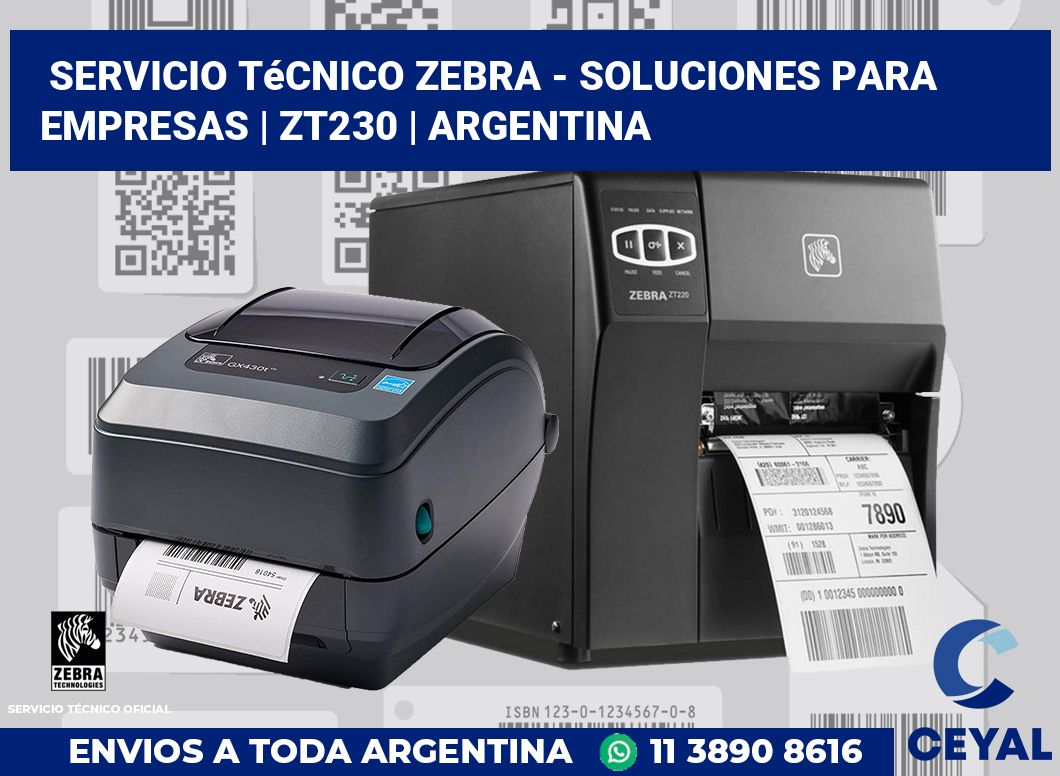 Servicio técnico Zebra - Soluciones para empresas | zt230 | Argentina