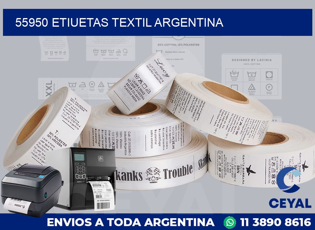 55950 etiuetas textil argentina