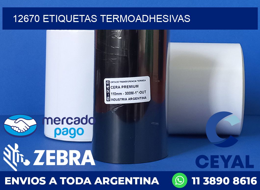 12670 ETIQUETAS TERMOADHESIVAS