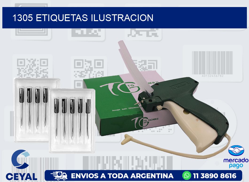 1305 ETIQUETAS ILUSTRACION