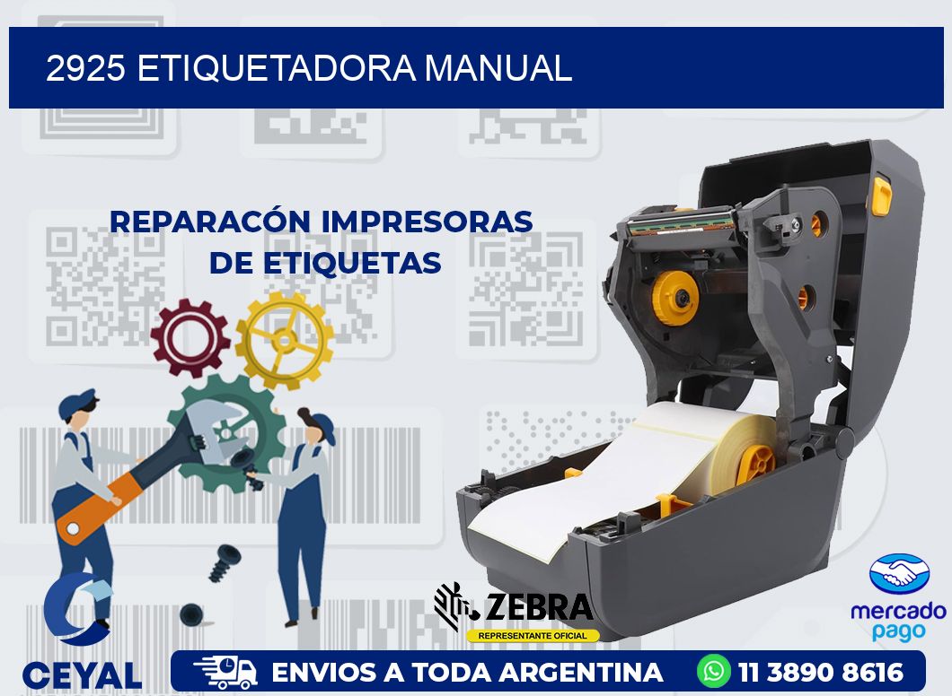 2925 ETIQUETADORA MANUAL