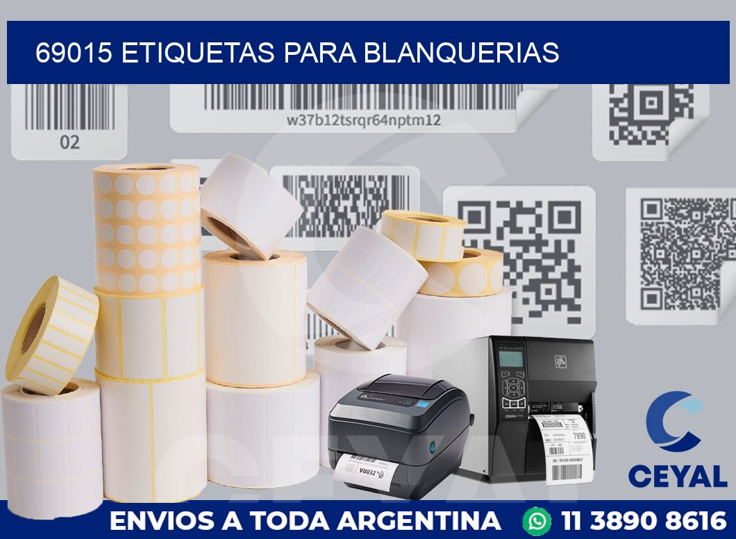 69015 ETIQUETAS PARA BLANQUERIAS