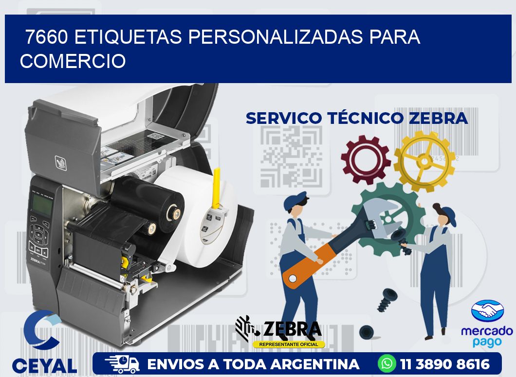 7660 ETIQUETAS PERSONALIZADAS PARA COMERCIO