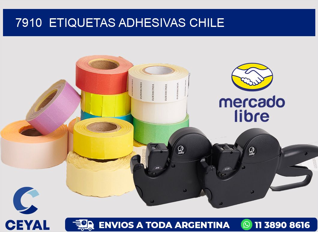 7910  ETIQUETAS ADHESIVAS CHILE