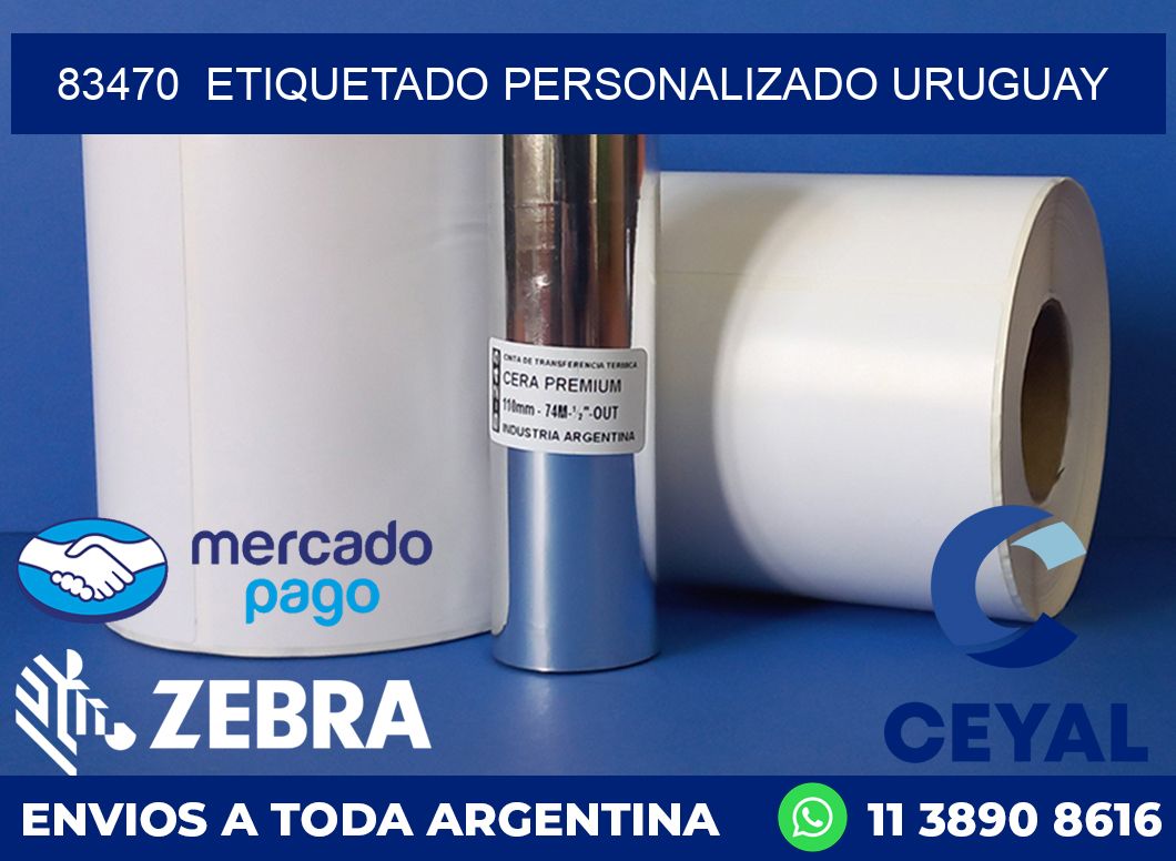 83470  ETIQUETADO PERSONALIZADO URUGUAY