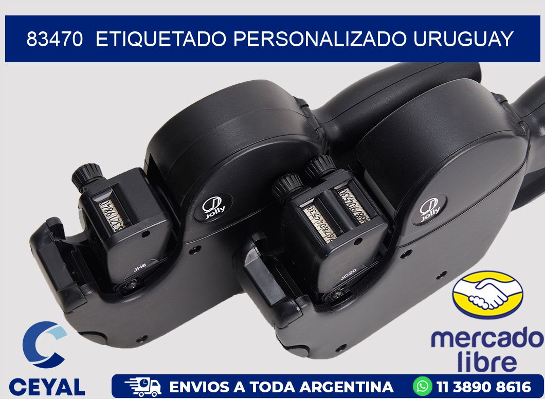 83470  ETIQUETADO PERSONALIZADO URUGUAY