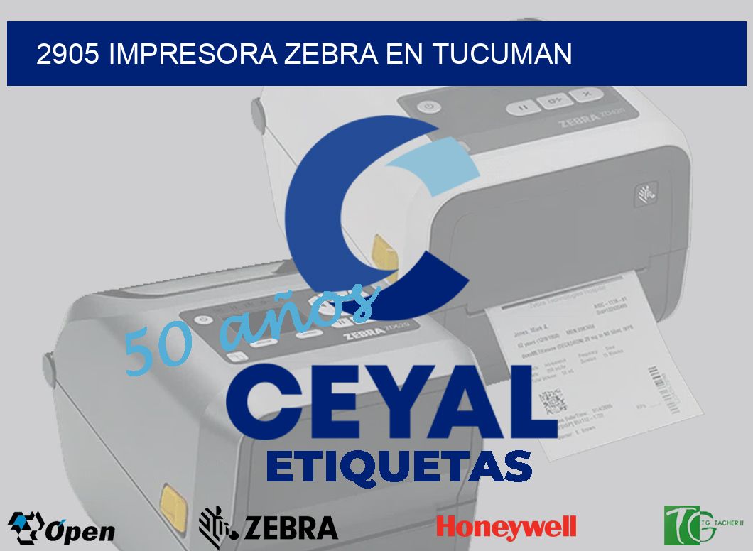 2905 IMPRESORA ZEBRA EN TUCUMAN