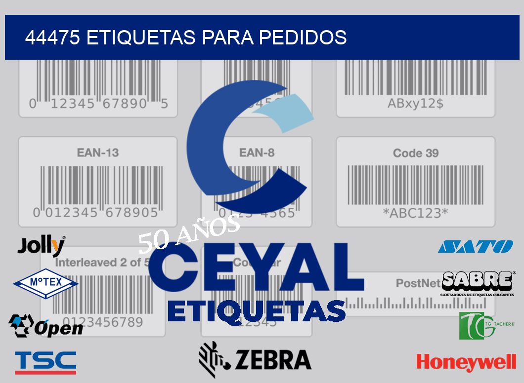 44475 ETIQUETAS PARA PEDIDOS