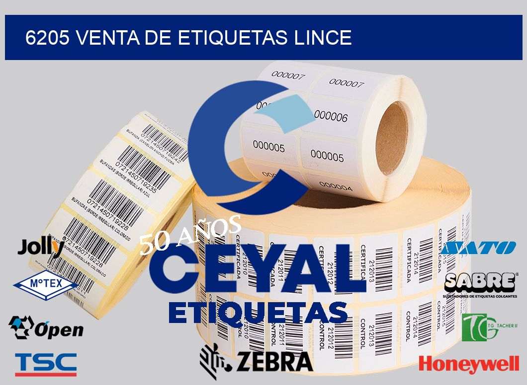 6205 VENTA DE ETIQUETAS LINCE