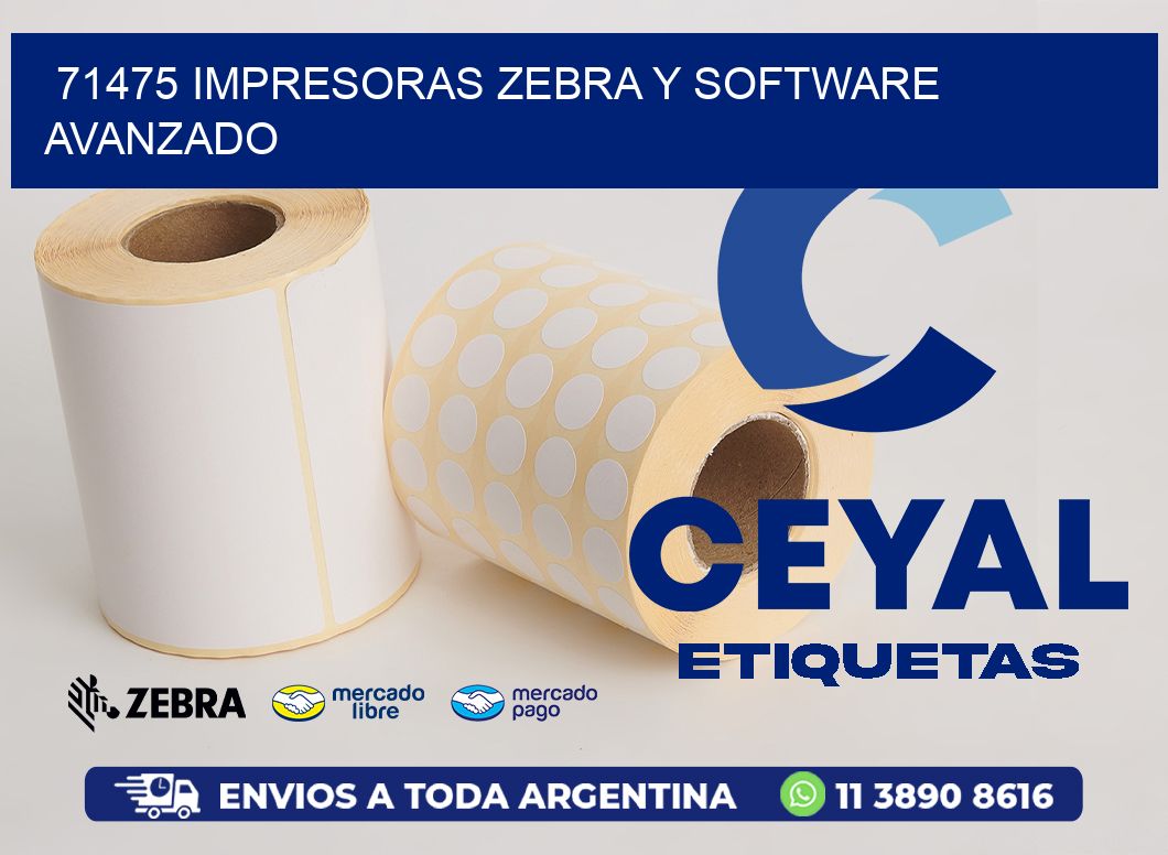 71475 Impresoras Zebra y Software Avanzado