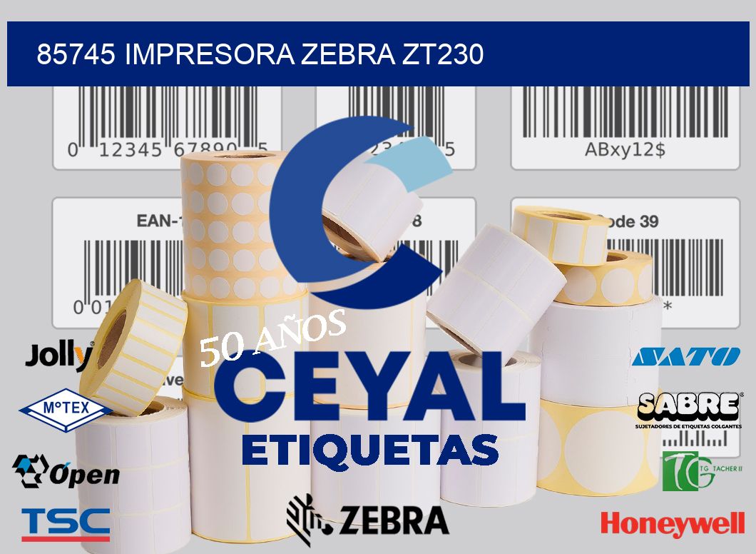 85745 Impresora Zebra ZT230