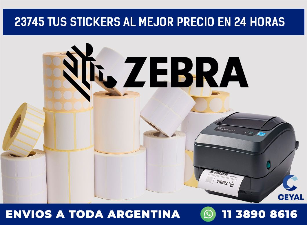 23745 TUS STICKERS AL MEJOR PRECIO EN 24 HORAS