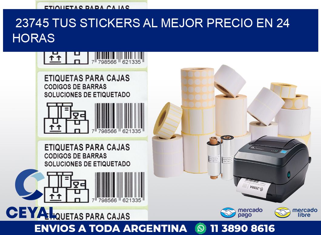 23745 TUS STICKERS AL MEJOR PRECIO EN 24 HORAS