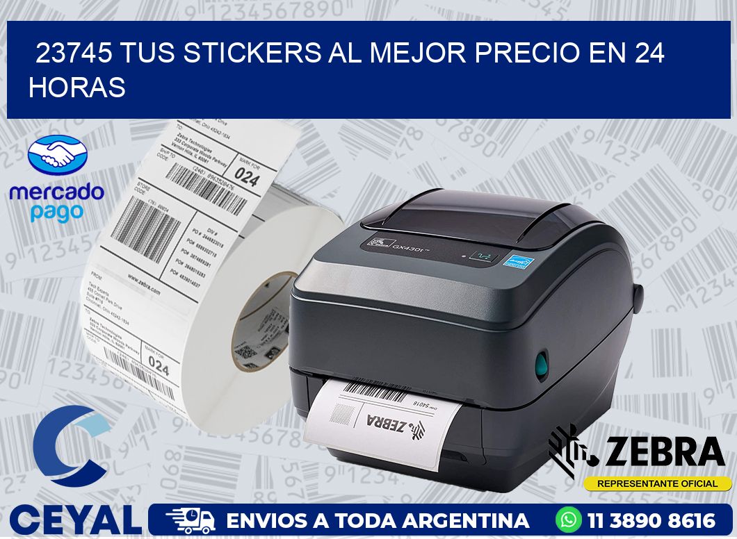 23745 TUS STICKERS AL MEJOR PRECIO EN 24 HORAS