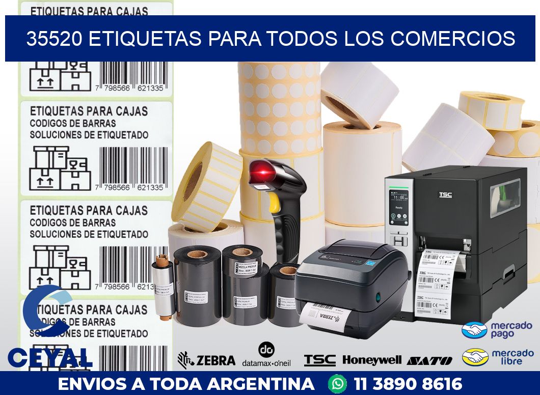 35520 ETIQUETAS PARA TODOS LOS COMERCIOS