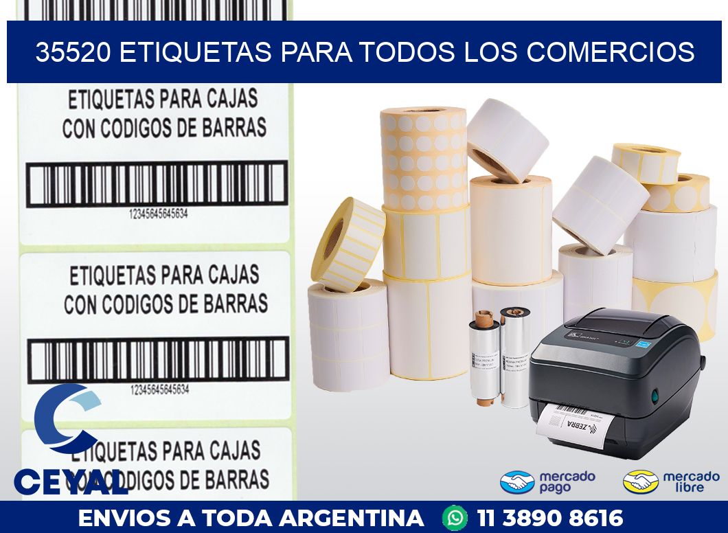 35520 ETIQUETAS PARA TODOS LOS COMERCIOS