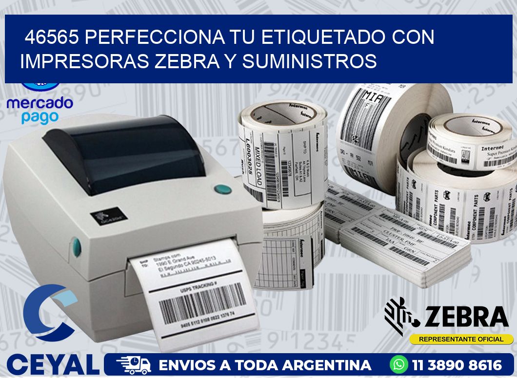 46565 PERFECCIONA TU ETIQUETADO CON IMPRESORAS ZEBRA Y SUMINISTROS