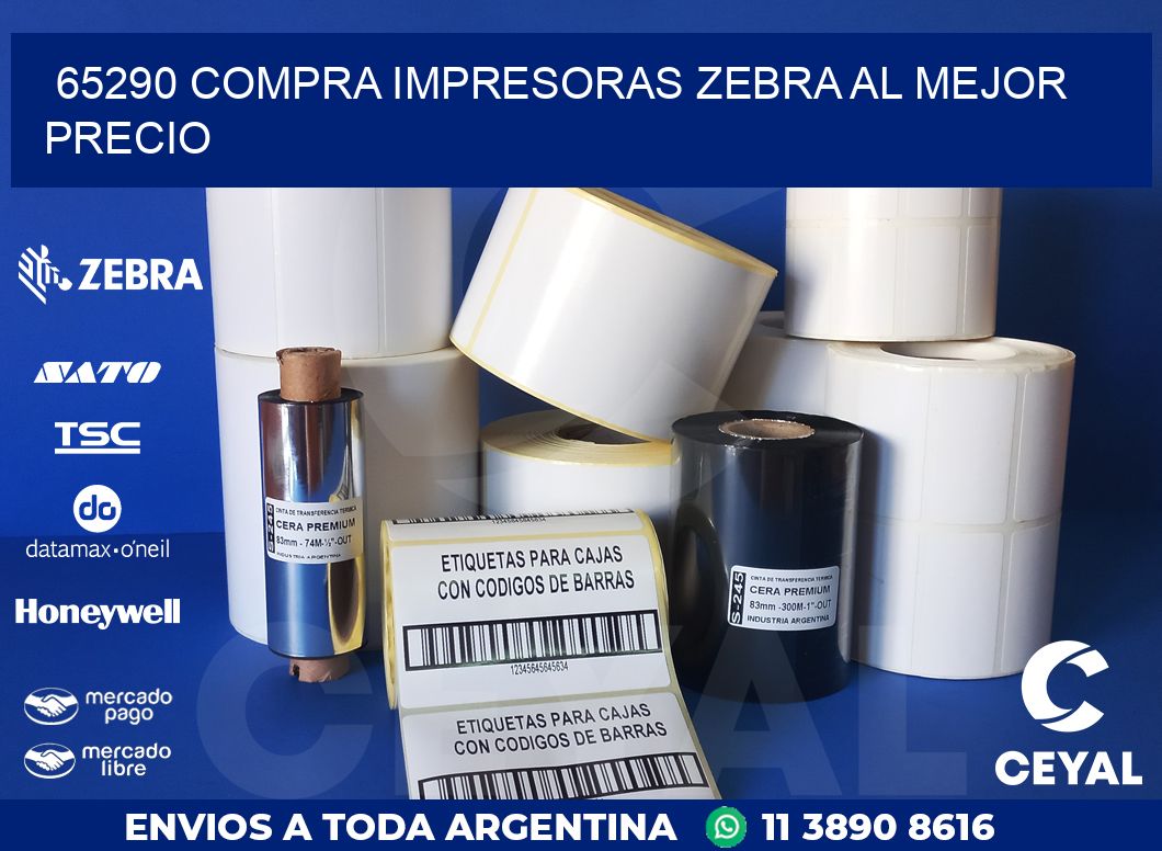 65290 COMPRA IMPRESORAS ZEBRA AL MEJOR PRECIO