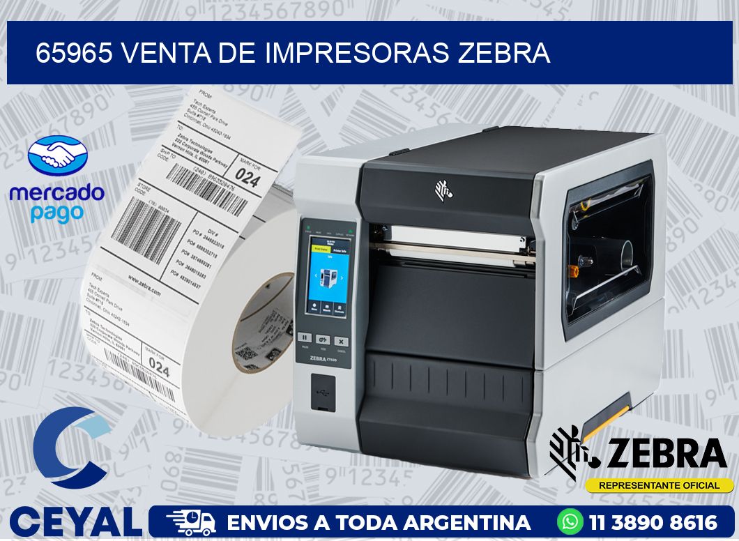 65965 VENTA DE IMPRESORAS ZEBRA