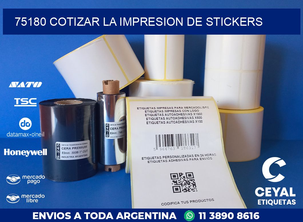 75180 COTIZAR LA IMPRESION DE STICKERS