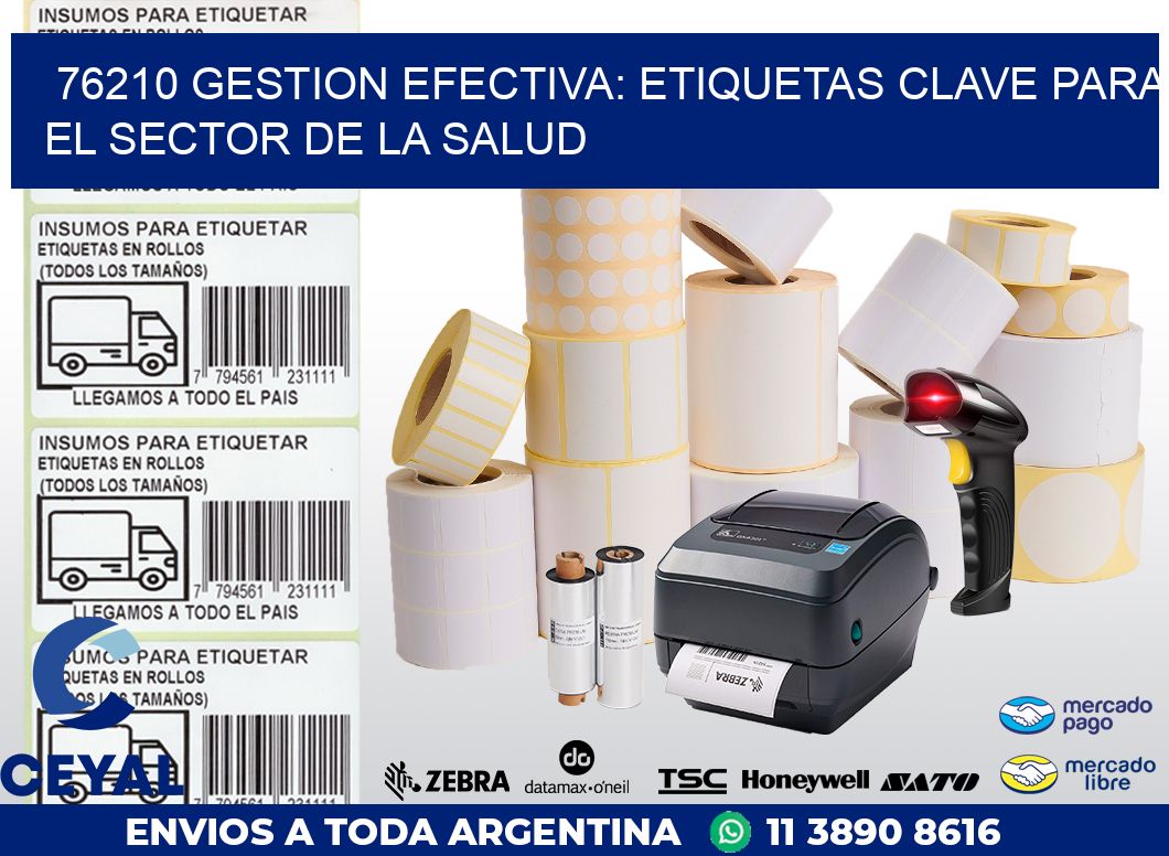 76210 GESTION EFECTIVA: ETIQUETAS CLAVE PARA EL SECTOR DE LA SALUD