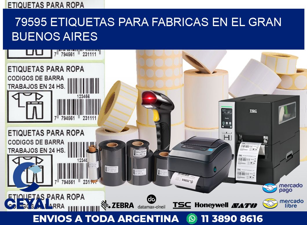 79595 ETIQUETAS PARA FABRICAS EN EL GRAN BUENOS AIRES