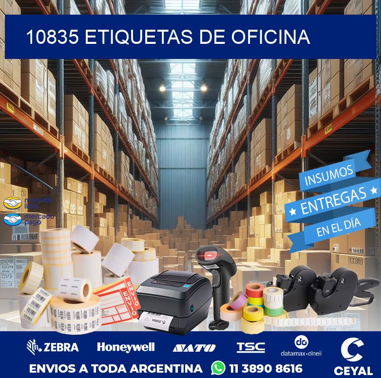 10835 ETIQUETAS DE OFICINA