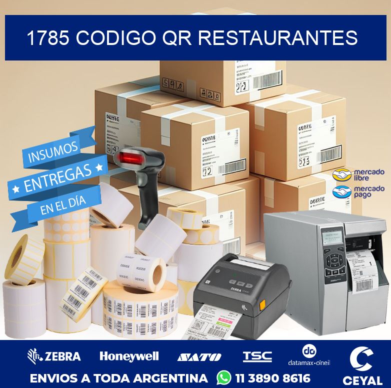 1785 CODIGO QR RESTAURANTES