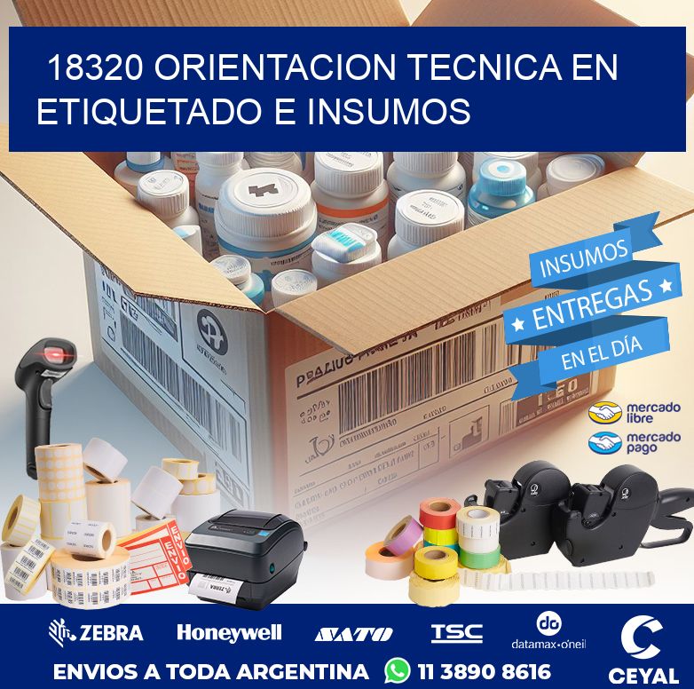 18320 ORIENTACION TECNICA EN ETIQUETADO E INSUMOS