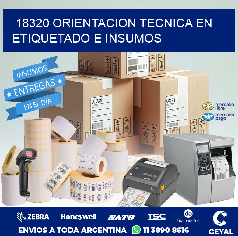 18320 ORIENTACION TECNICA EN ETIQUETADO E INSUMOS