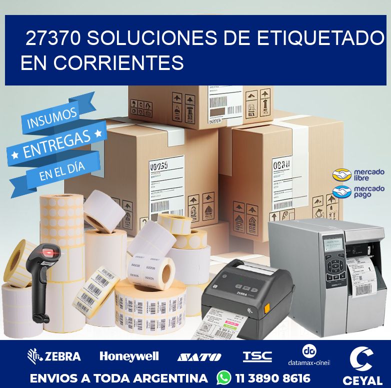 27370 SOLUCIONES DE ETIQUETADO EN CORRIENTES