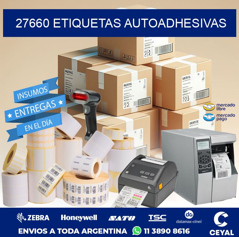 27660 ETIQUETAS AUTOADHESIVAS
