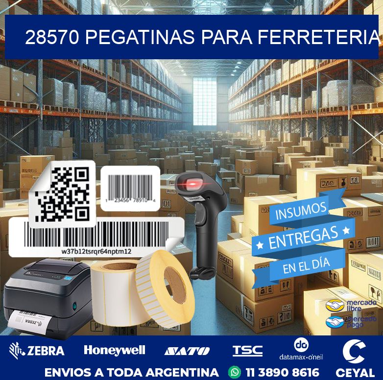 28570 PEGATINAS PARA FERRETERIA