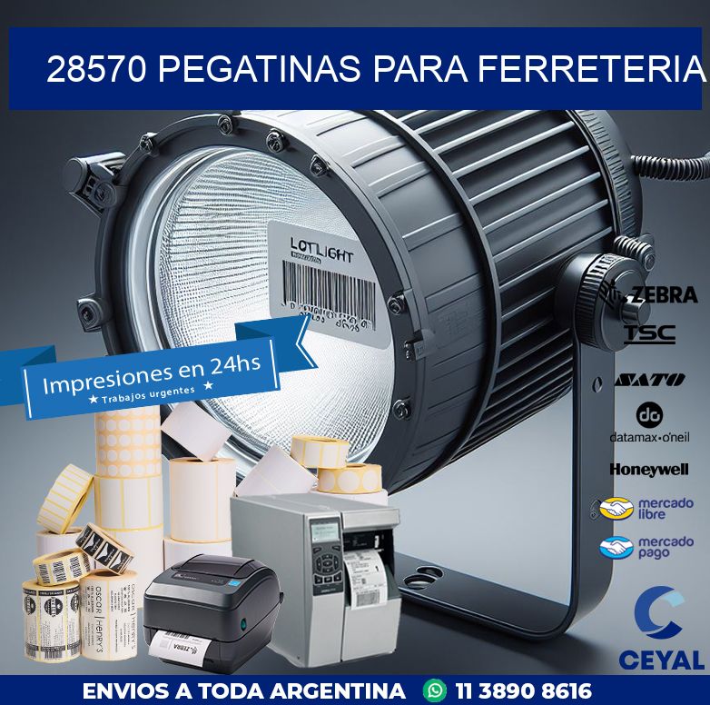 28570 PEGATINAS PARA FERRETERIA