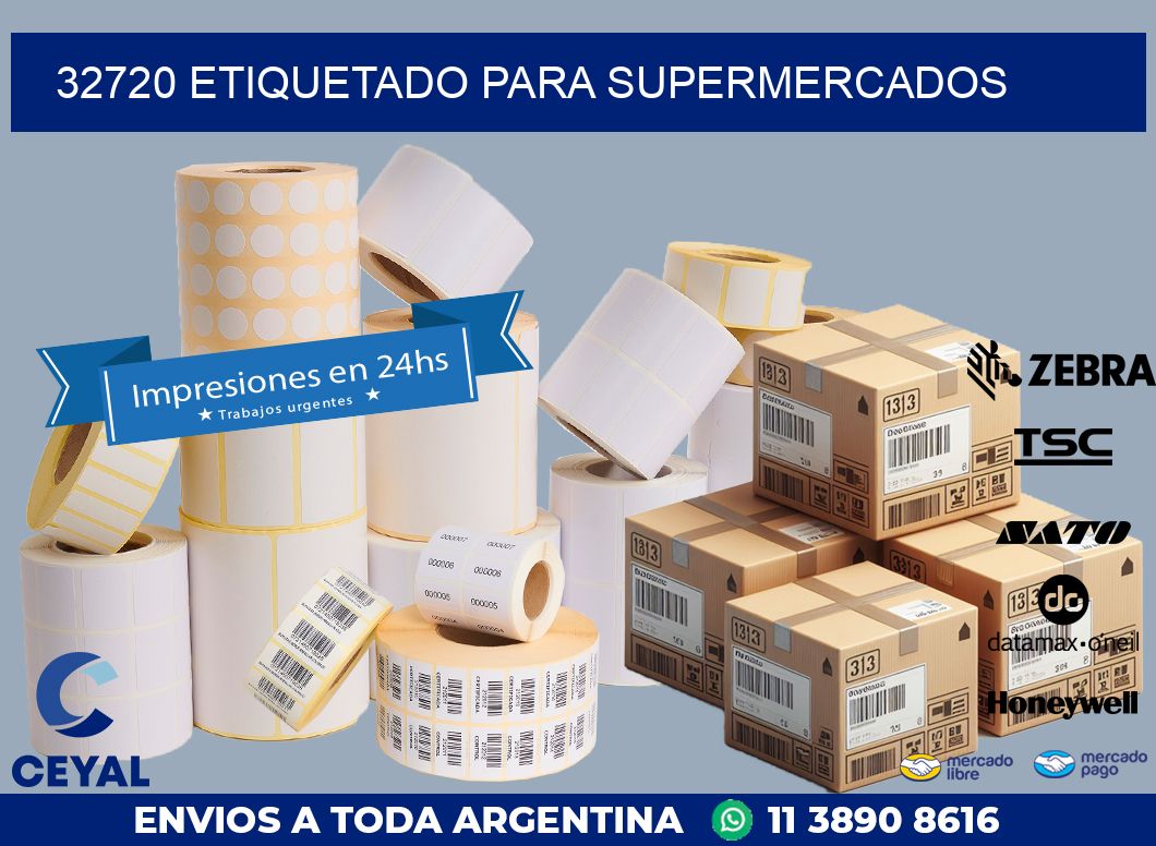 32720 ETIQUETADO PARA SUPERMERCADOS