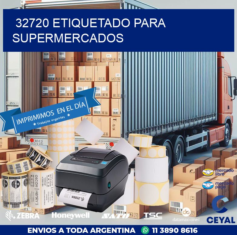 32720 ETIQUETADO PARA SUPERMERCADOS