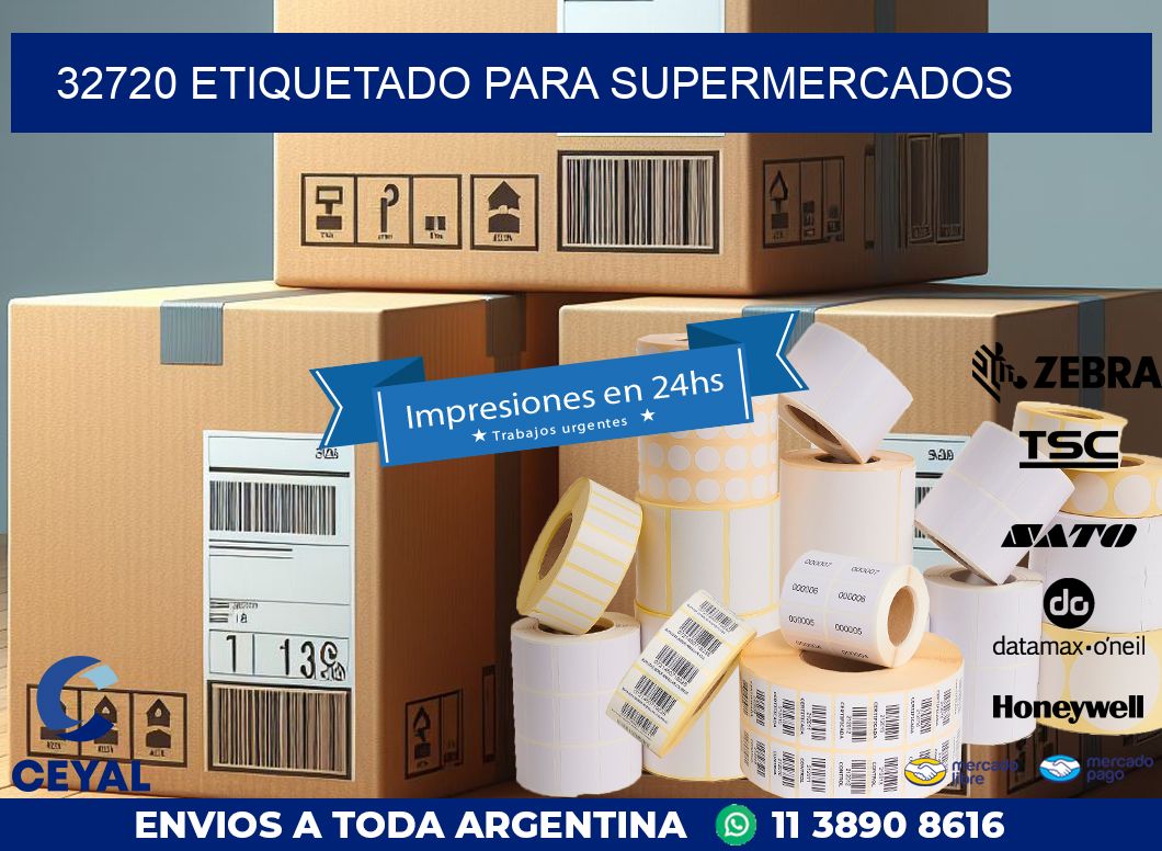 32720 ETIQUETADO PARA SUPERMERCADOS