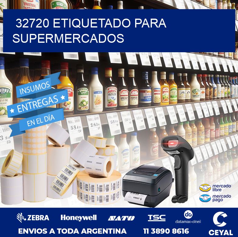 32720 ETIQUETADO PARA SUPERMERCADOS