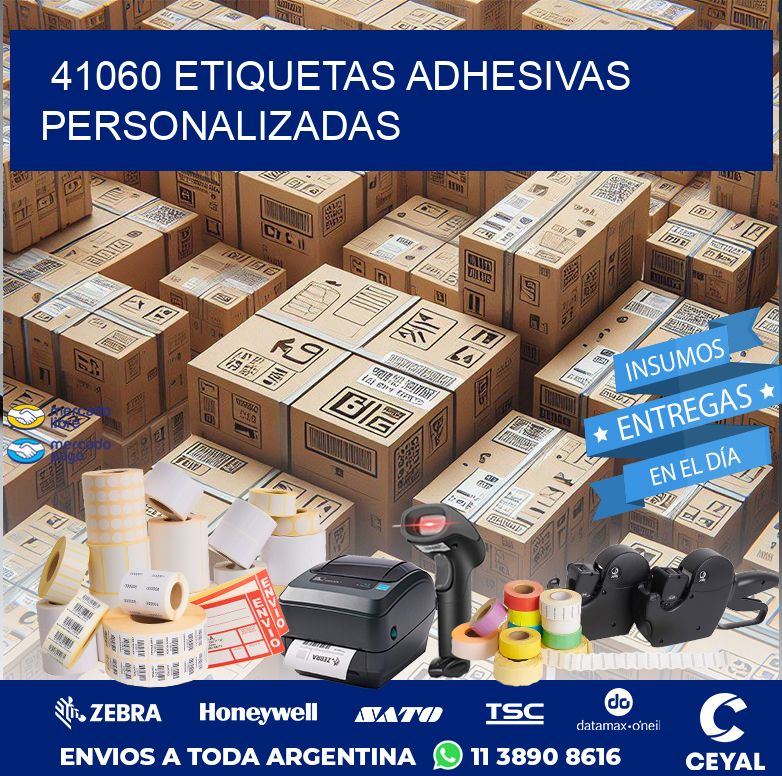 41060 ETIQUETAS ADHESIVAS PERSONALIZADAS