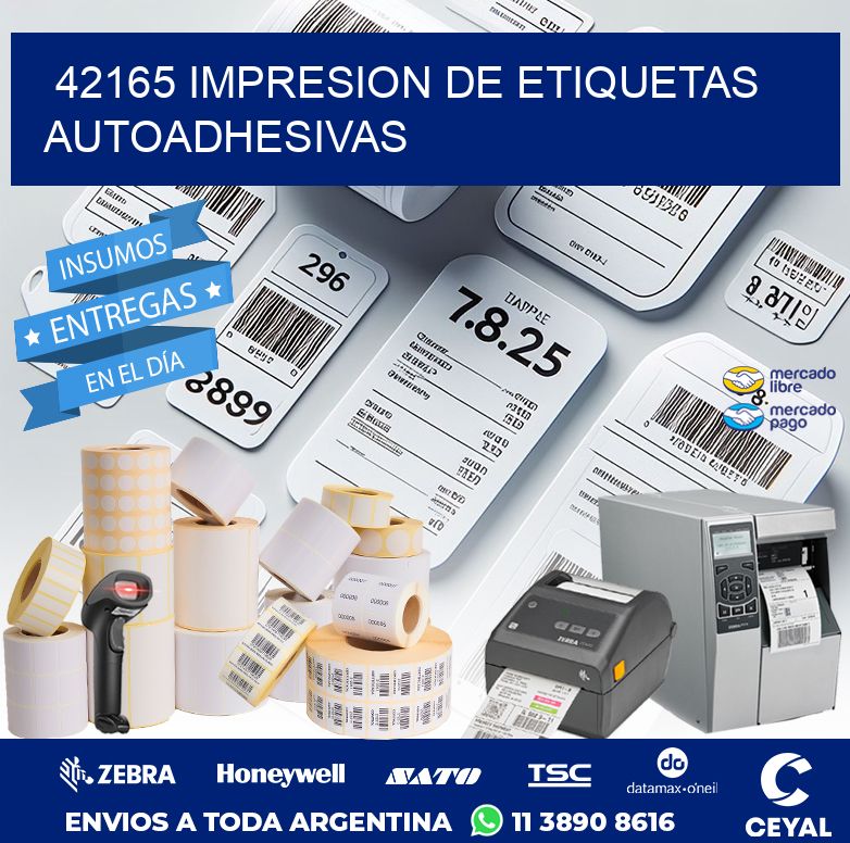 42165 IMPRESION DE ETIQUETAS AUTOADHESIVAS