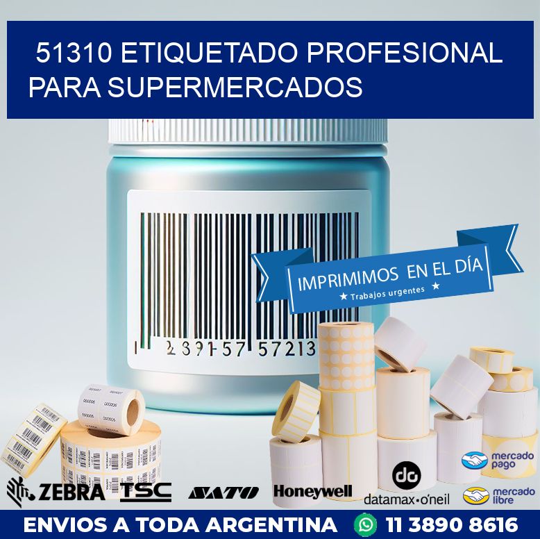 51310 ETIQUETADO PROFESIONAL PARA SUPERMERCADOS