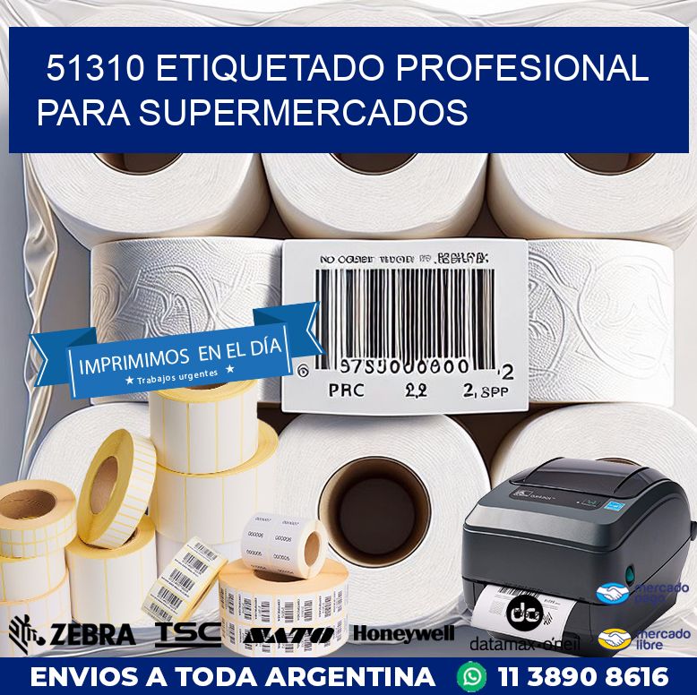 51310 ETIQUETADO PROFESIONAL PARA SUPERMERCADOS