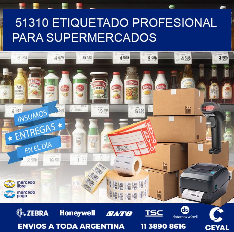 51310 ETIQUETADO PROFESIONAL PARA SUPERMERCADOS